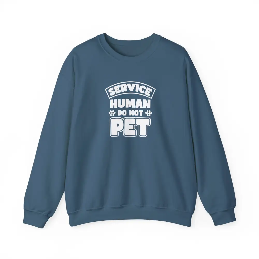 Pet Human Graphic Crewneck Sweatshirt