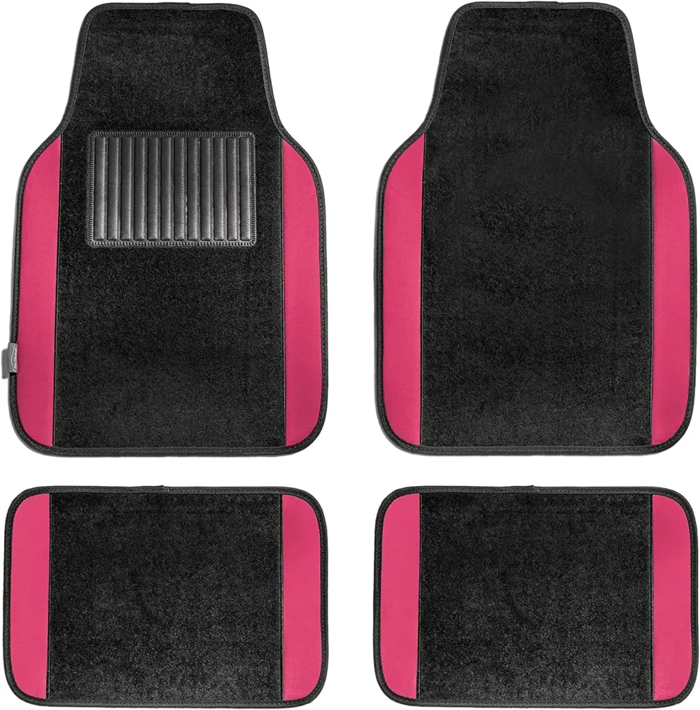Universal Carpet Automotive Floor Mat Set