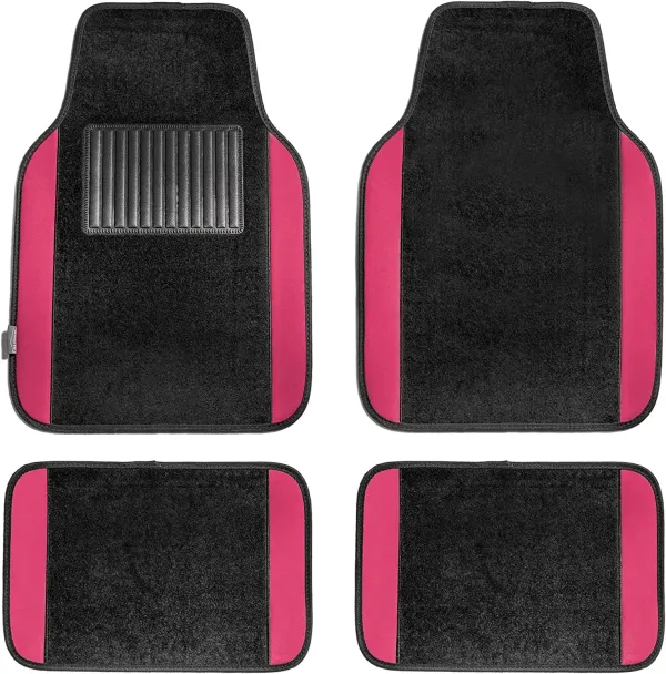 Universal Carpet Automotive Floor Mat Set