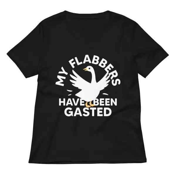 Everyday Cotton V Neck Graphic Tee