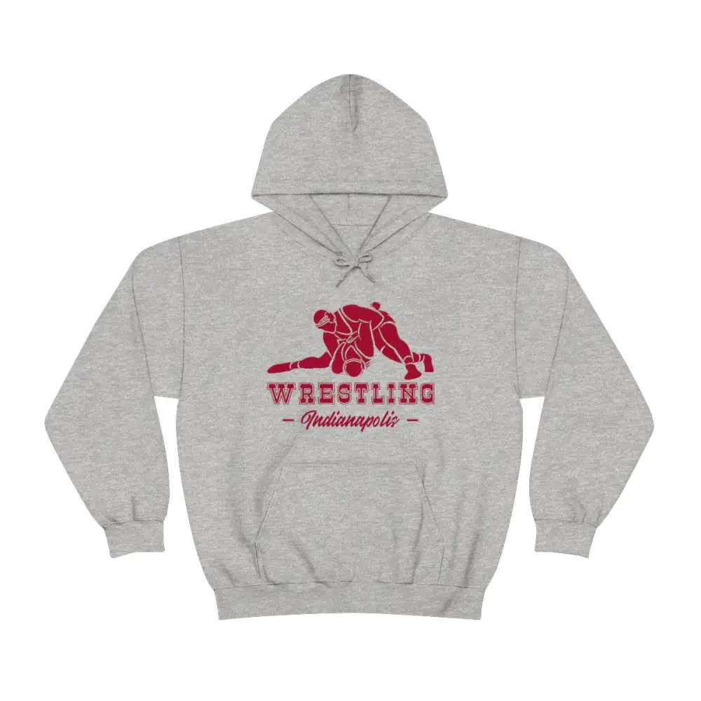Fan Style Wrestling Graphic Pullover Hoodie