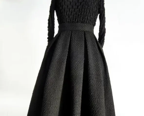 Practical Layering Everyday Casual Wool Skirt
