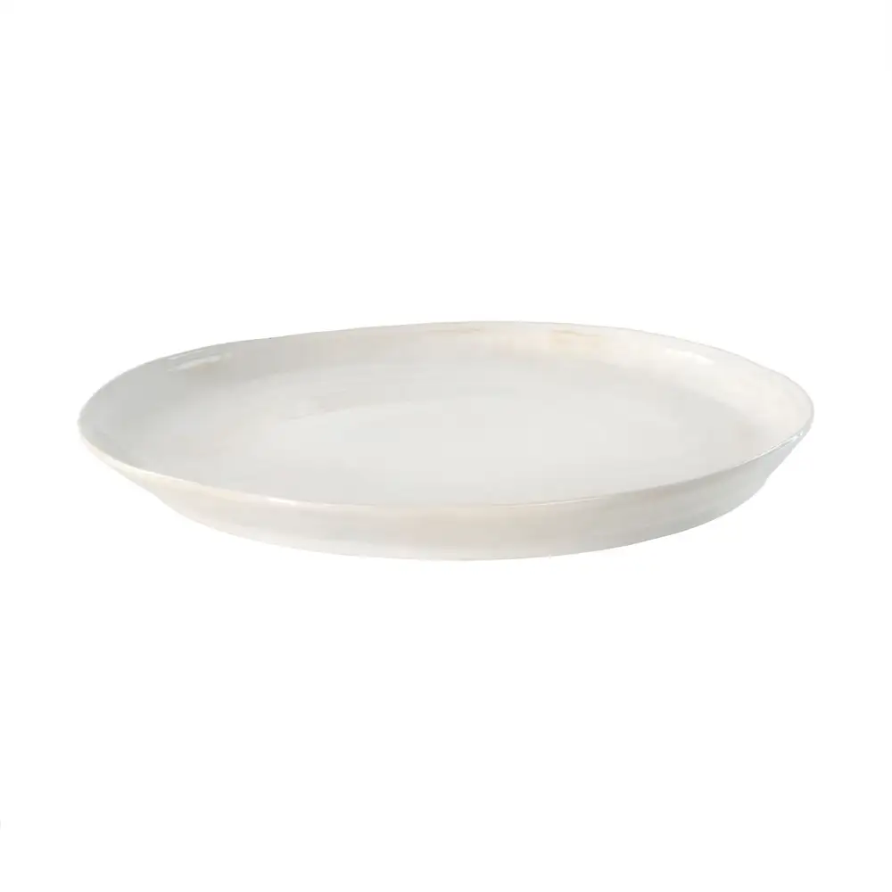Contemporary Stoneware Table Serving Piece