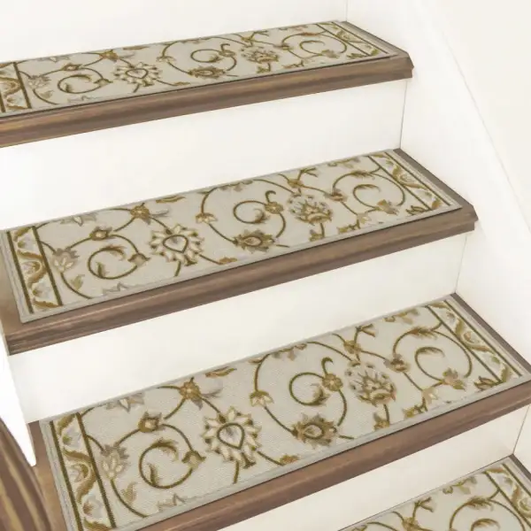 Floral Pattern Stair Treads