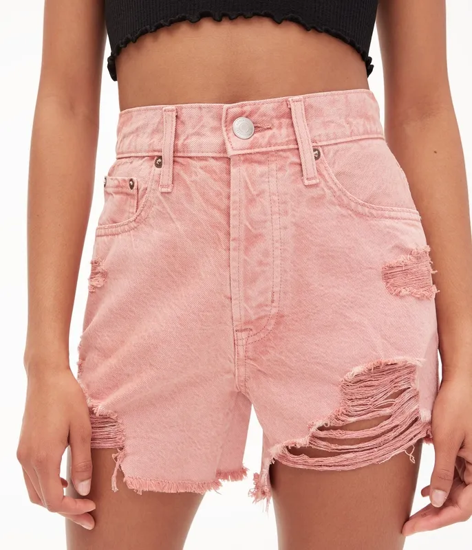Pink Everyday Casual Shorts