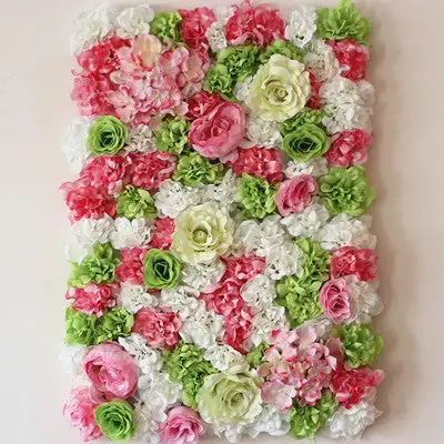 Artificial Flower Wall Panel