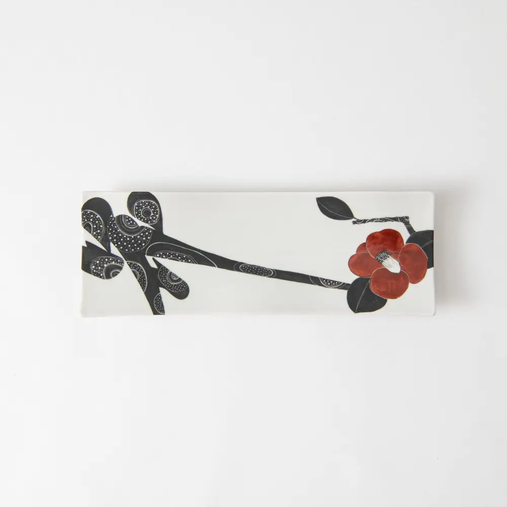 Camellia Rectangular Serving Platter