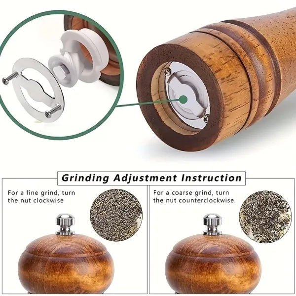 Wooden Pepper Grinder