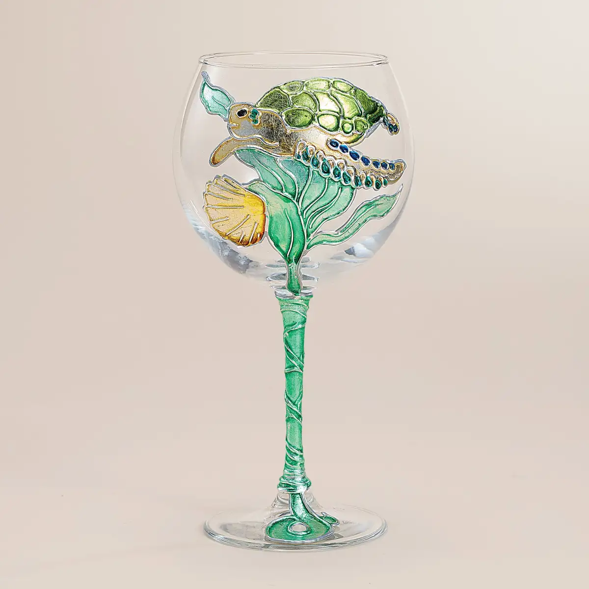 Detailed Decorative Wine Glass