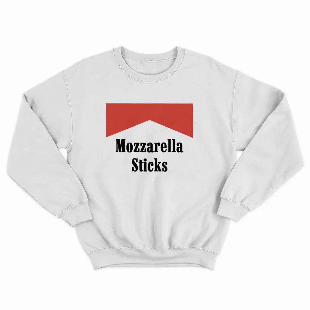 Mozzarella Snack Fleece Crewneck
