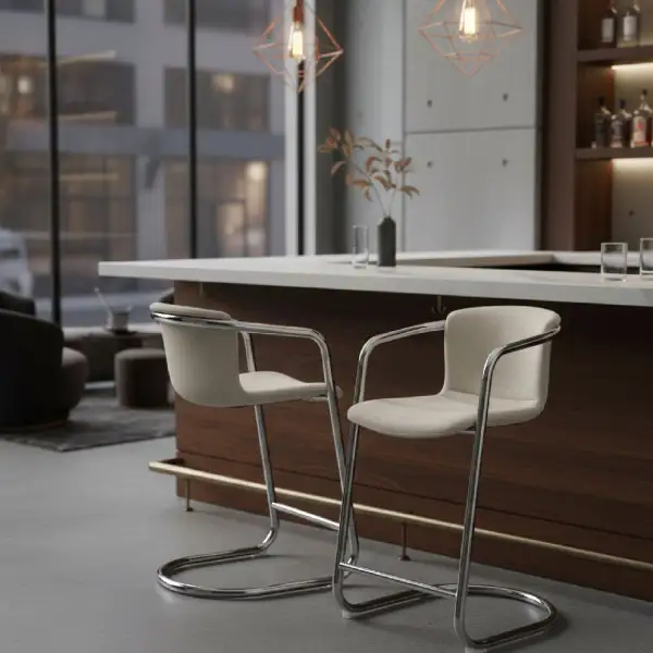 Classic Cantilever Counter Stool