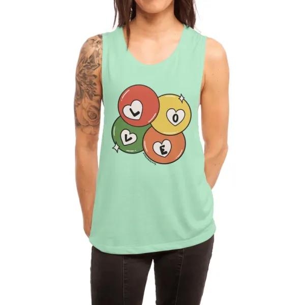 Love Pool Balls Tank