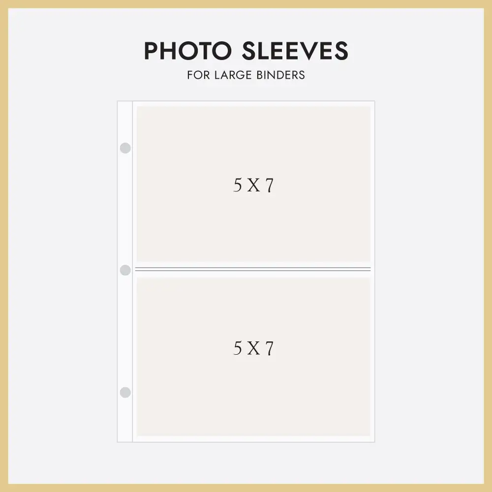 Timeless Photo Album Refill Sleeves