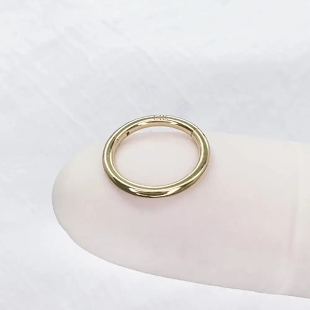 Hinged Seamless Nose Hoop