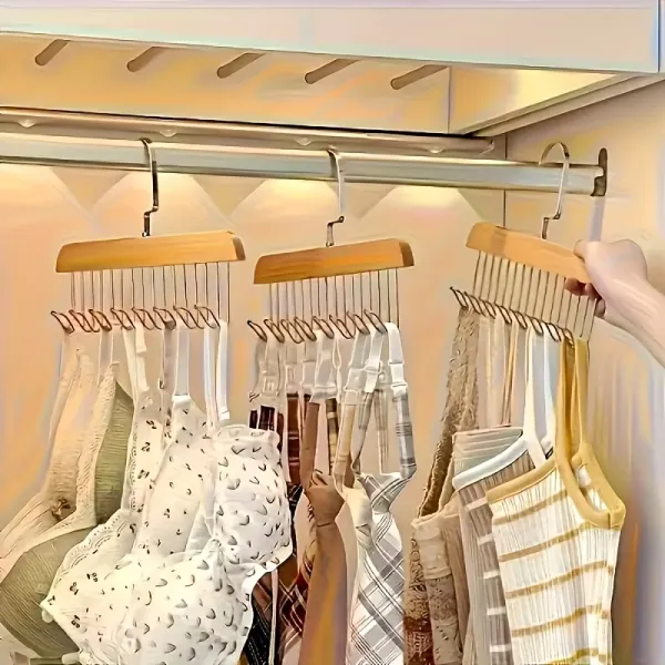Multi-Hook Closet Hanger for Small Garment