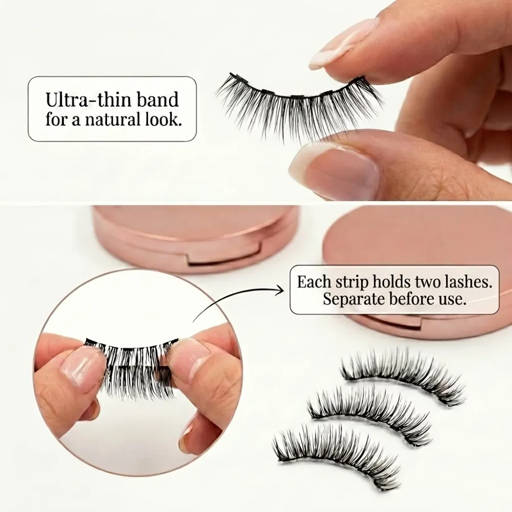 Compact Magnetic Eyelash