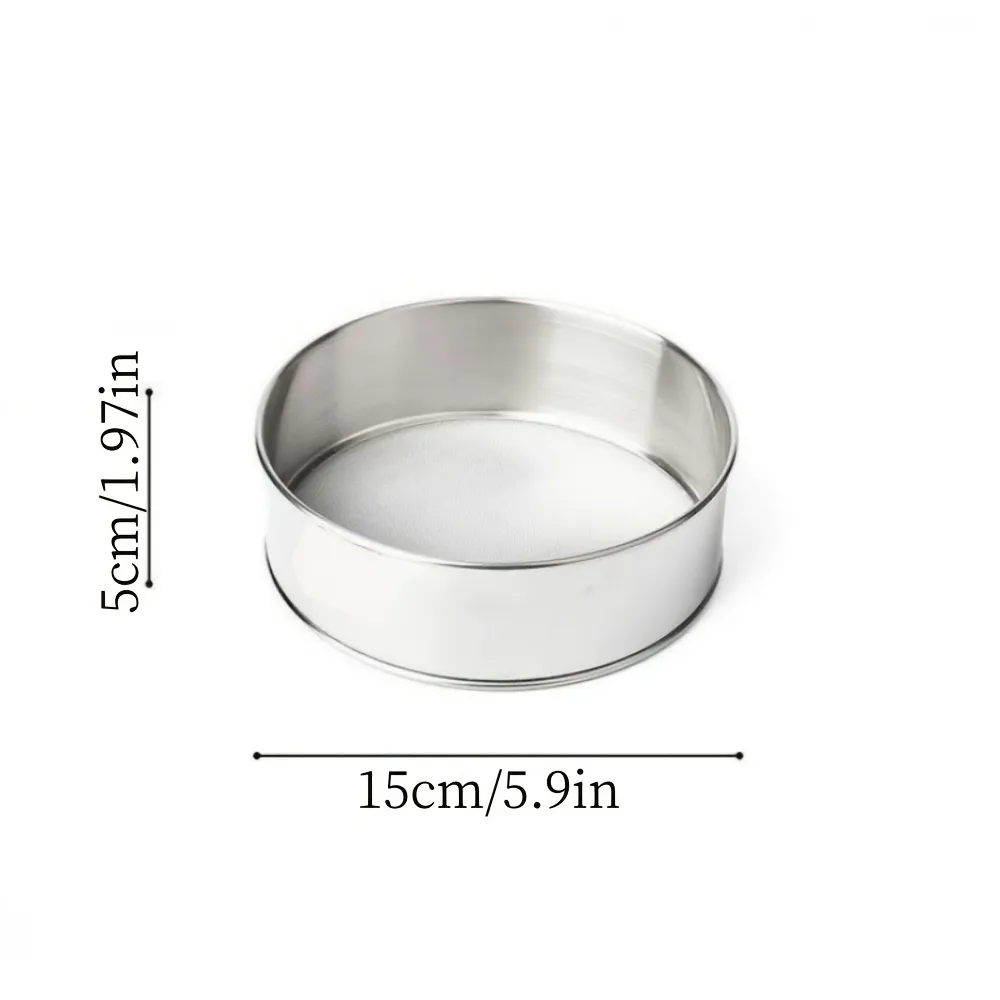 Stainless Steel Round Flour Sifter