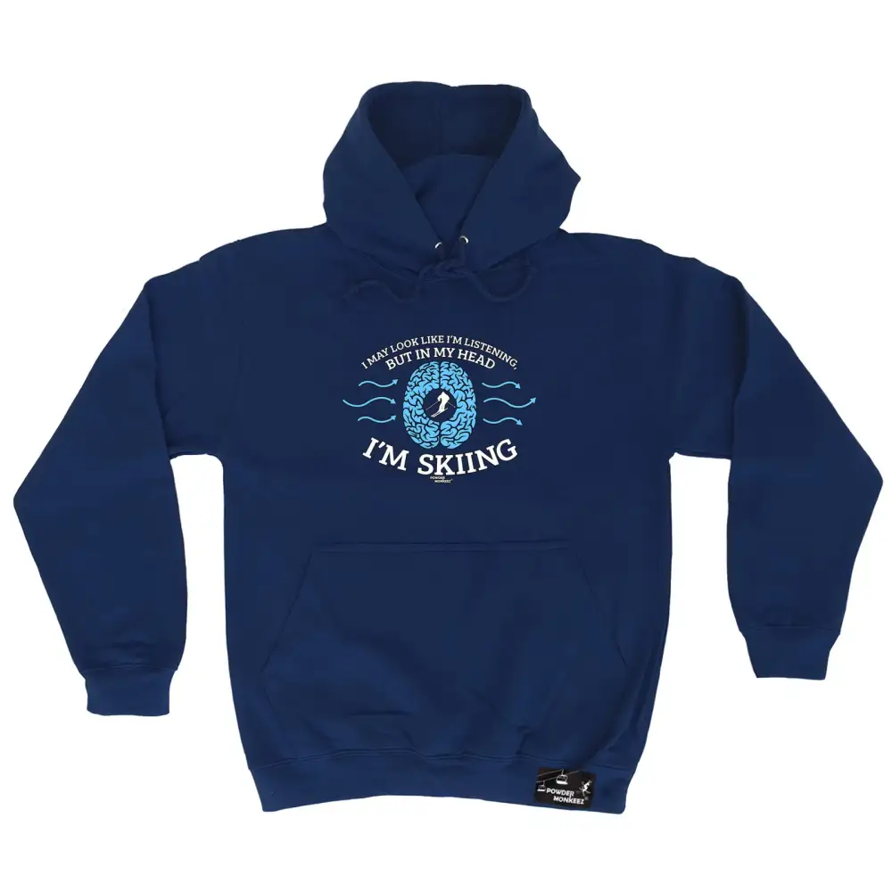 Ski Listening Graphic Hoodie