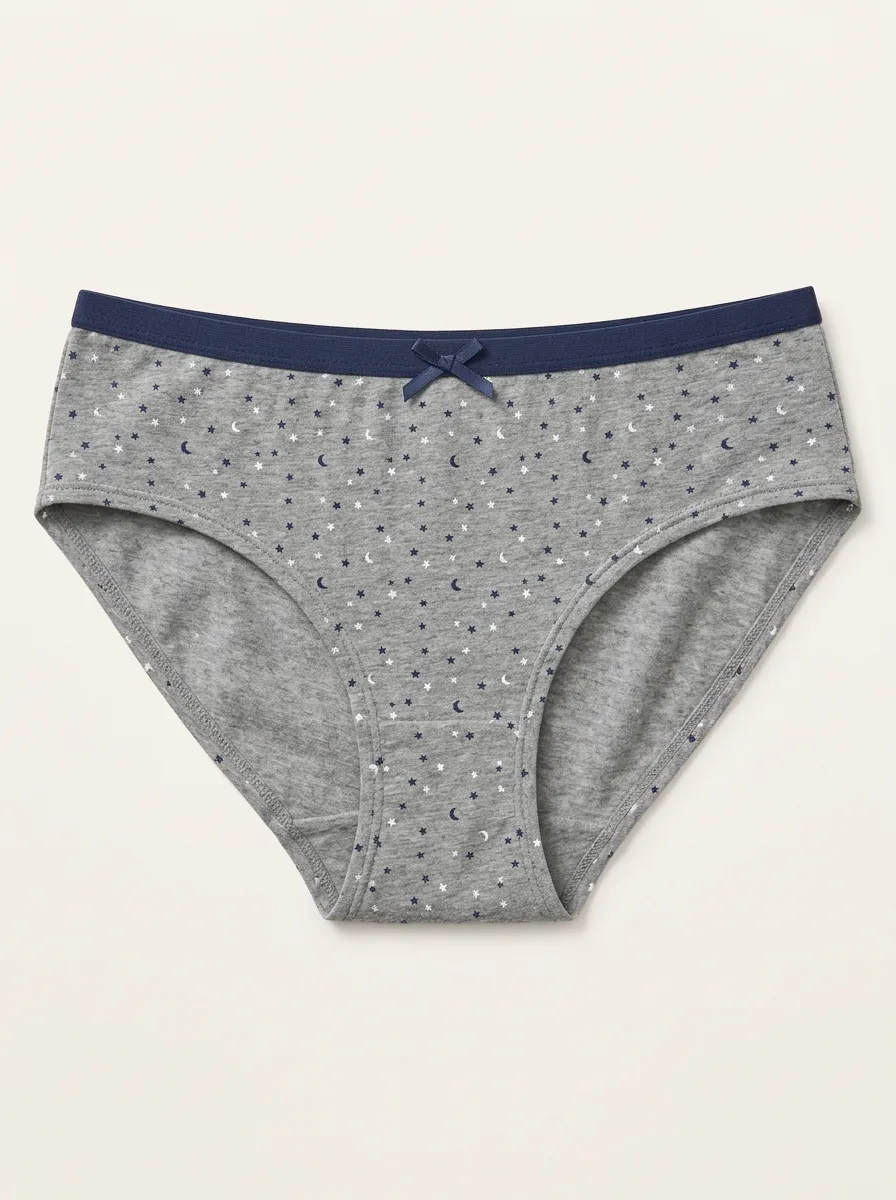 Women's Moon Star Printed Briefs