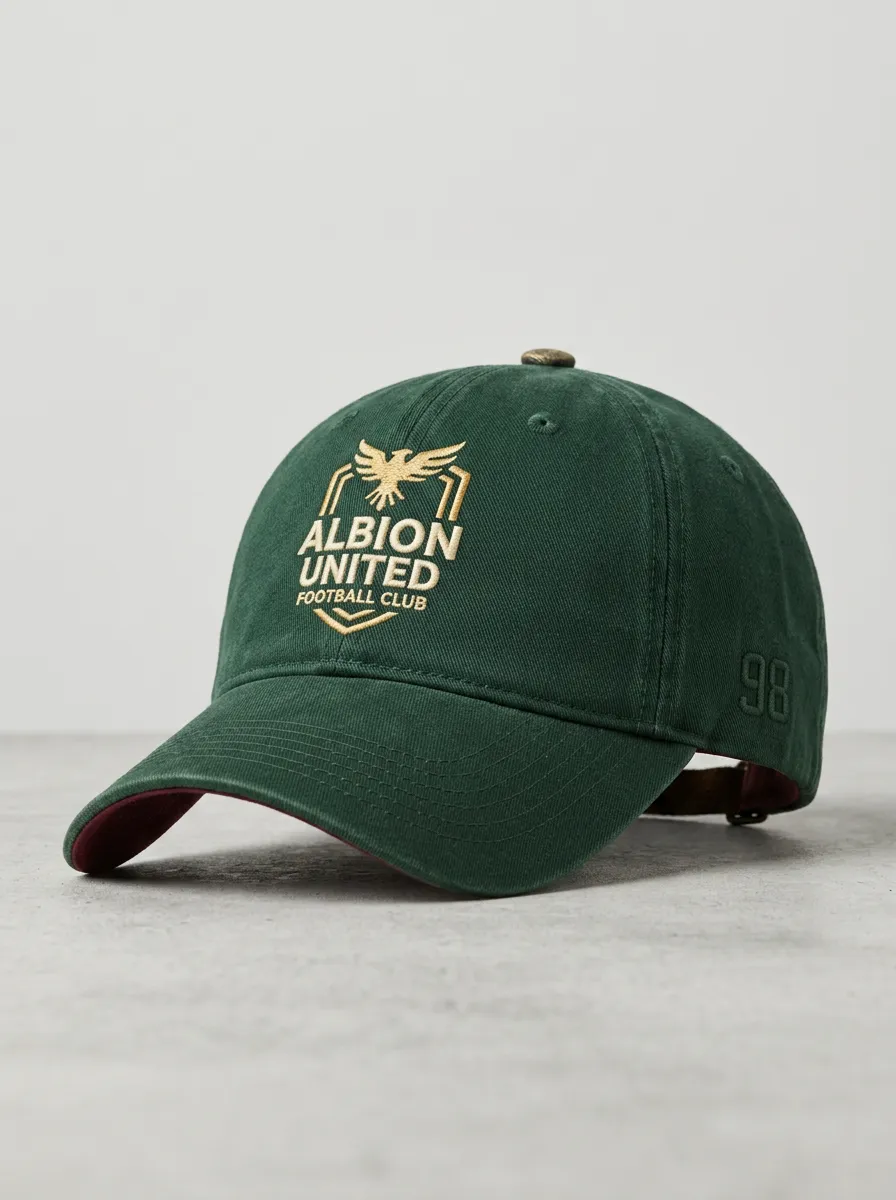 Unisex Football Fan Albion United Eagle Logo Embroidered Cap