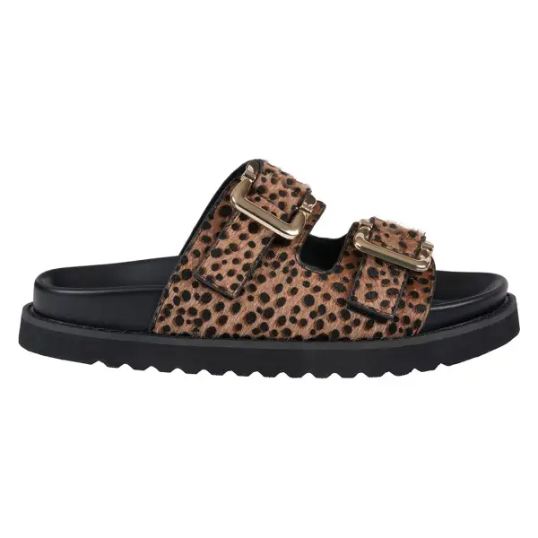 Slide Footbed Flat Sandals