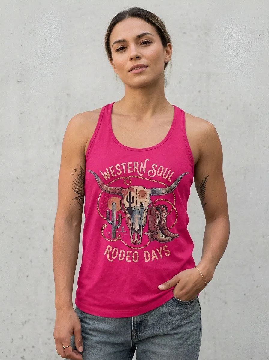 Western Soul Rodeo Tank Top