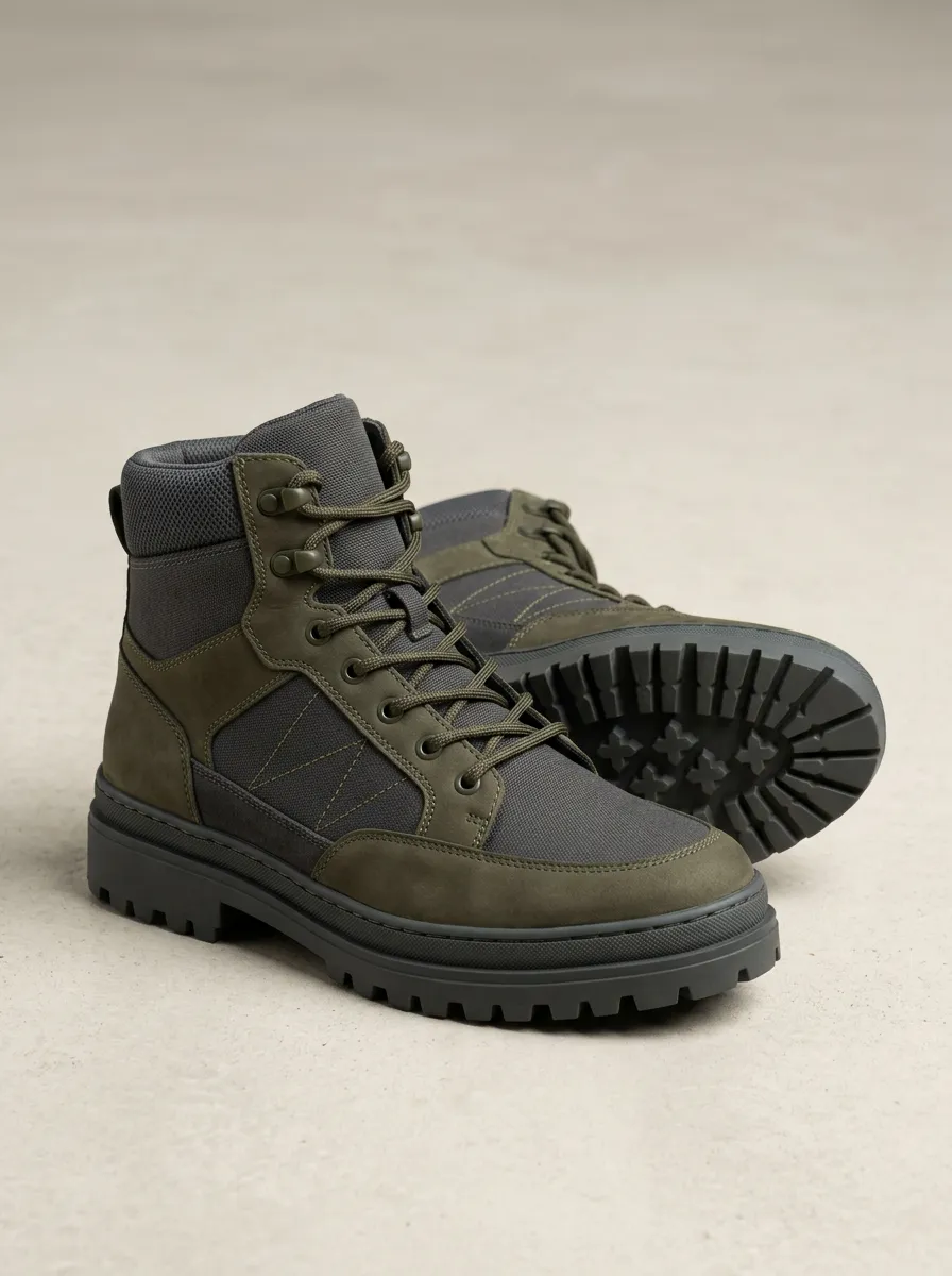 Unisex Everyday Tactical Outdoor Print Work Boots