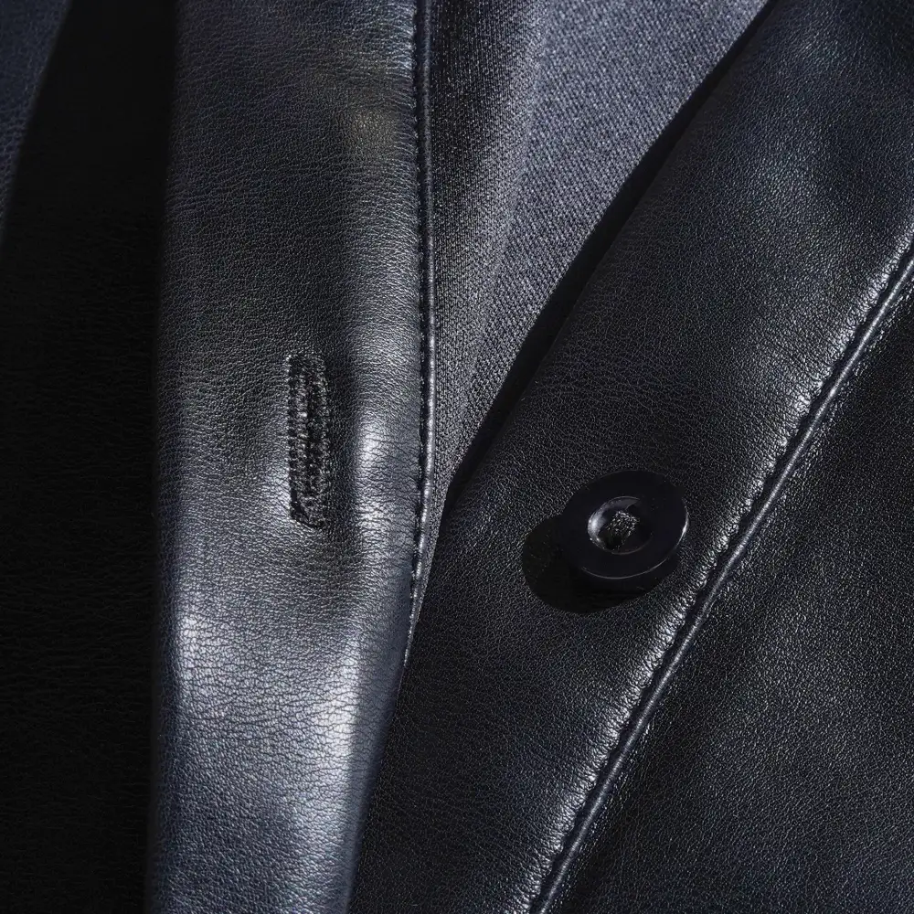 Rugged Work Leather Shirt
