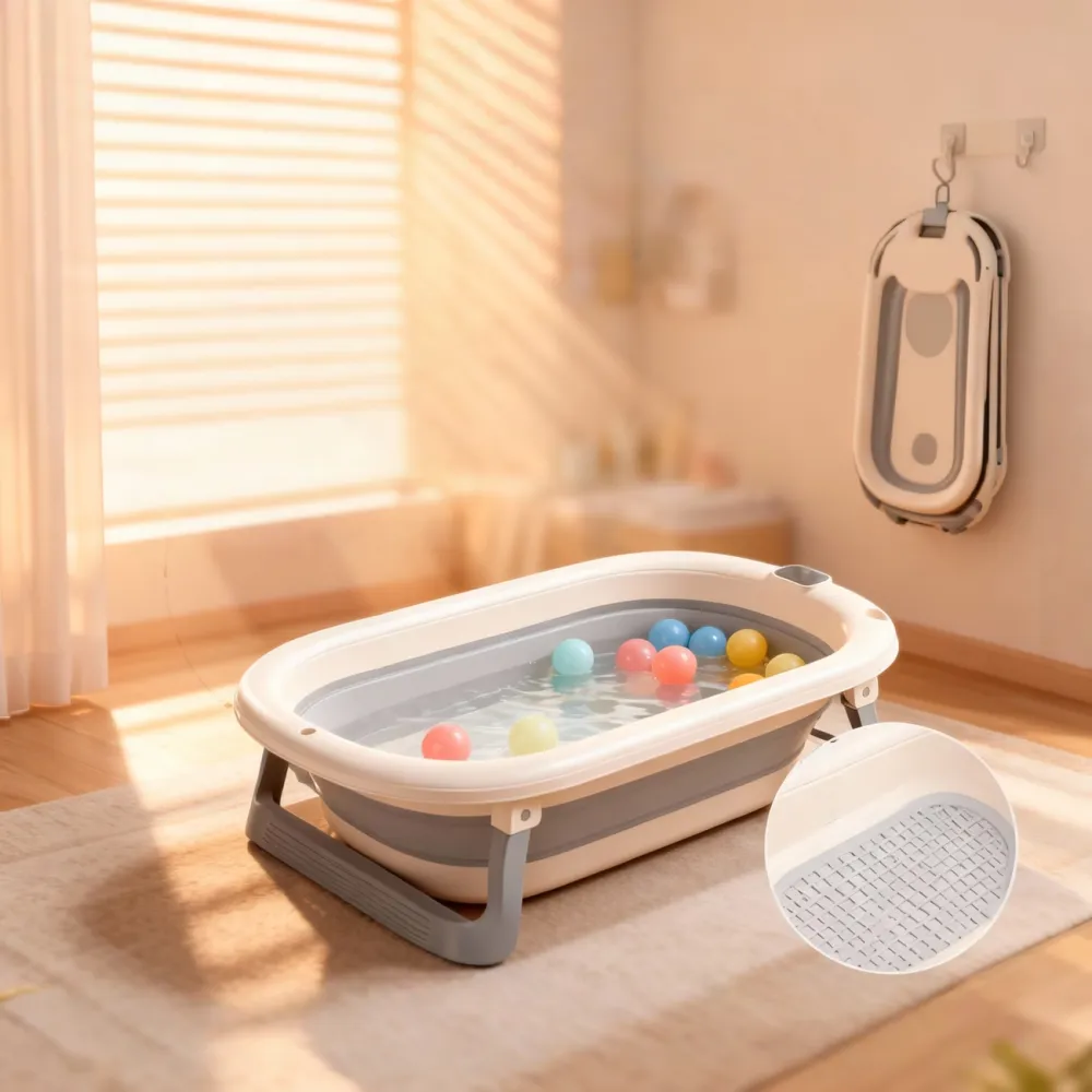 Space-Saving Bath Tub