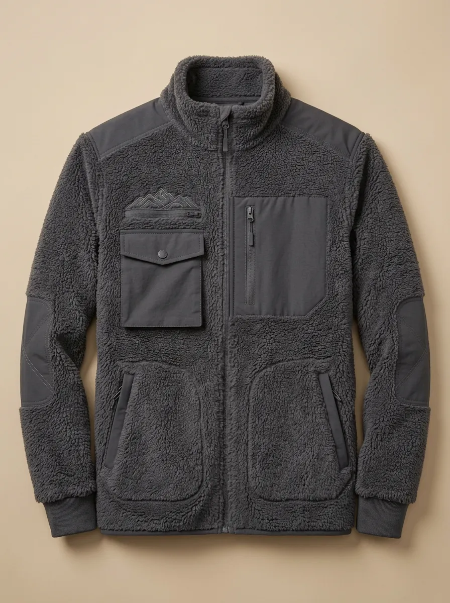 Hiking Mountain Fleece Collar Jacket
