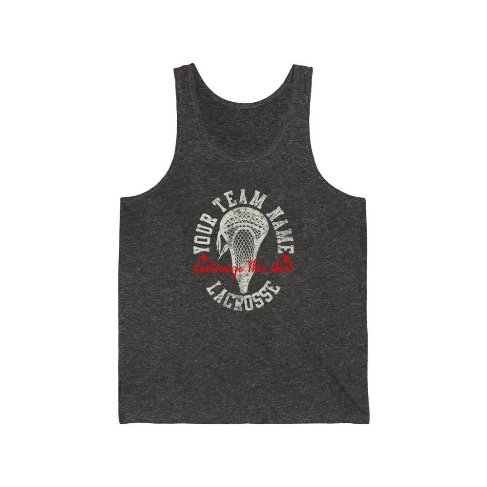 Vintage Lacrosse Stick Tank Top