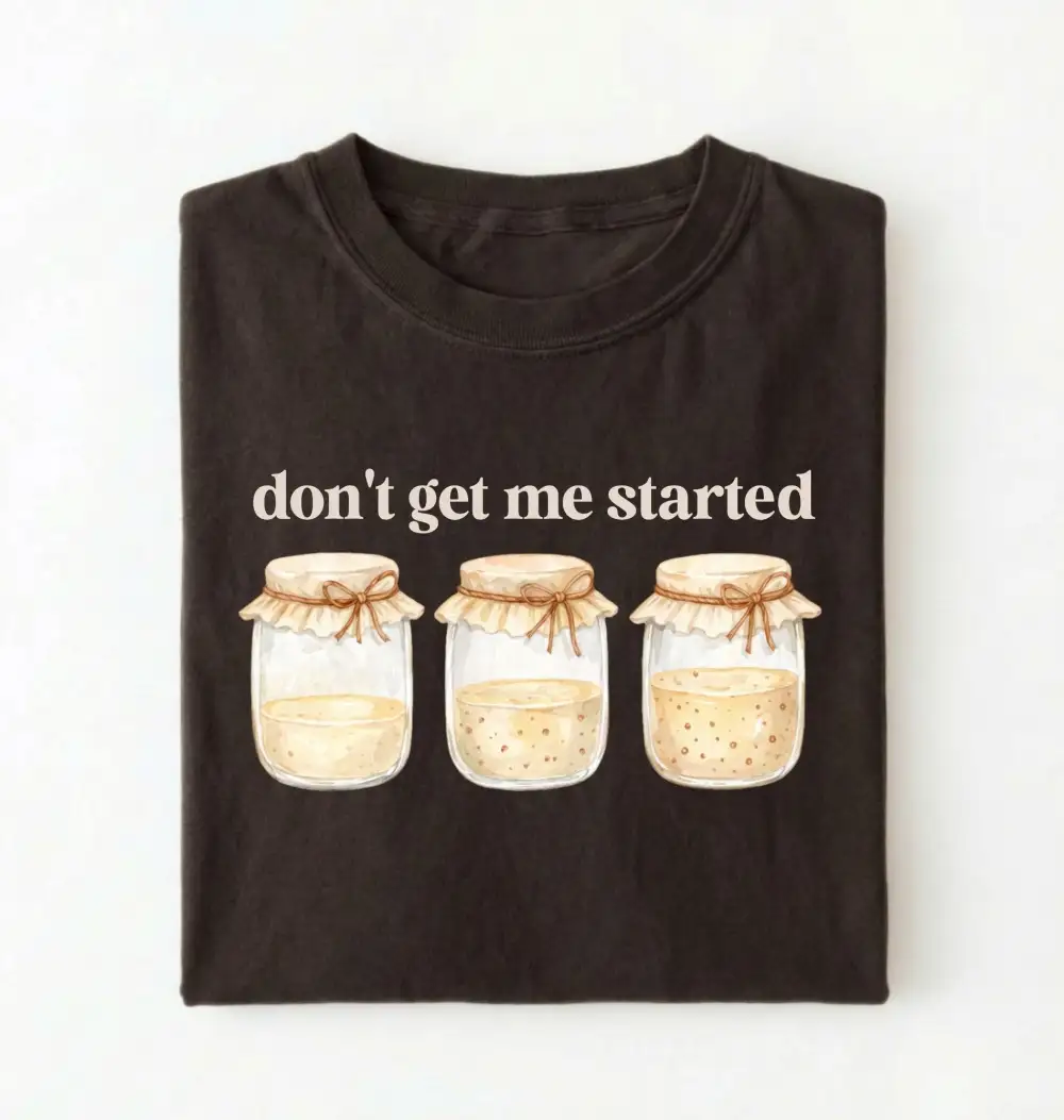 Bread Baking Graphic Cotton Tee