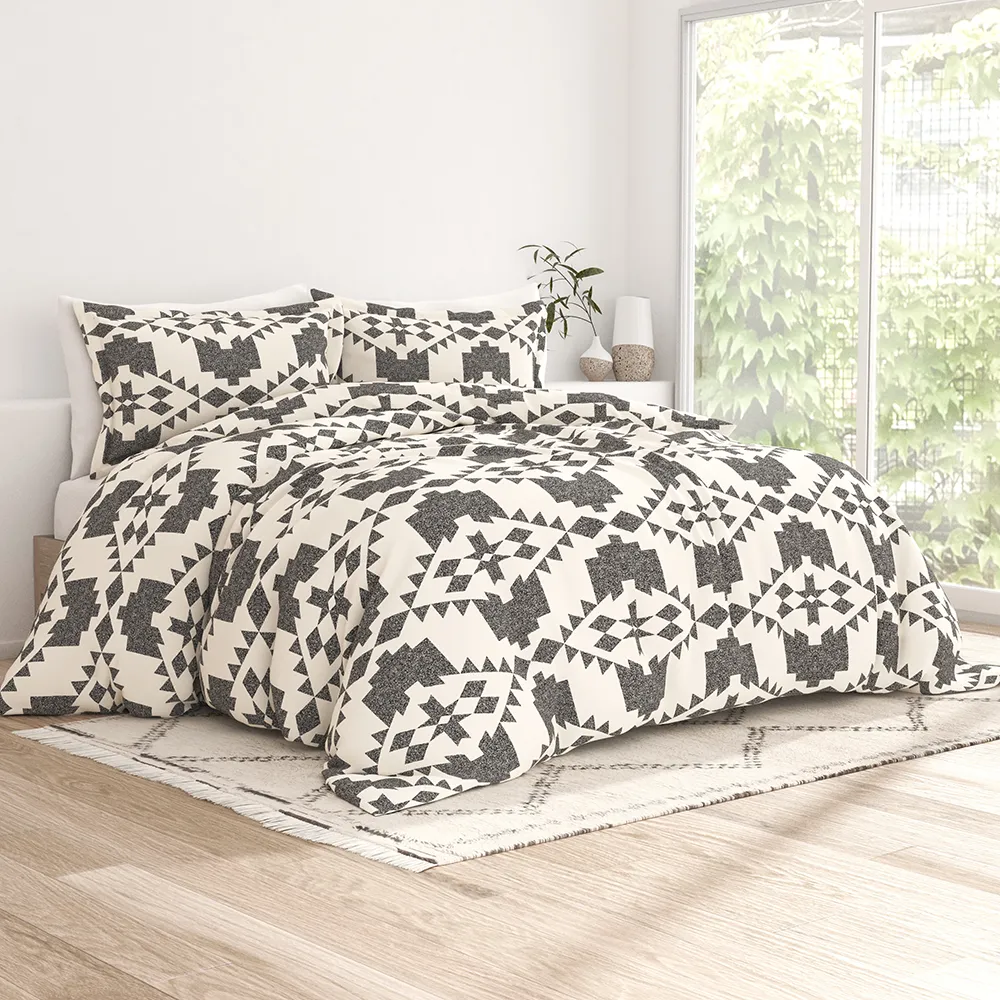 Diamond Pattern Duvet Cover Set