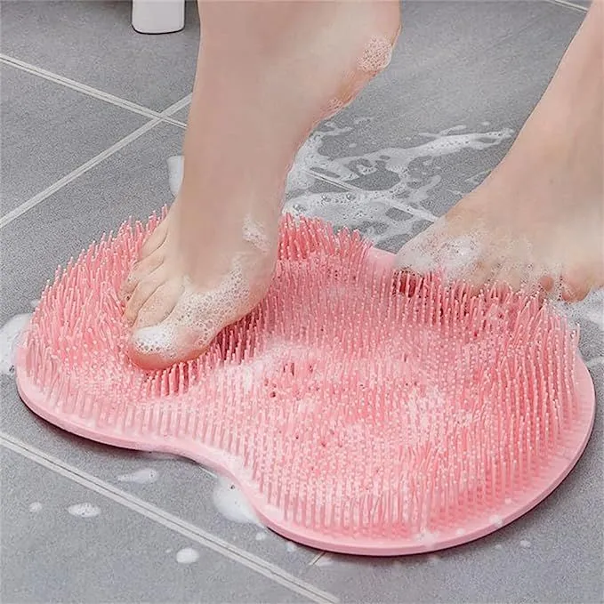 Silicone Shower Scrubber Pad