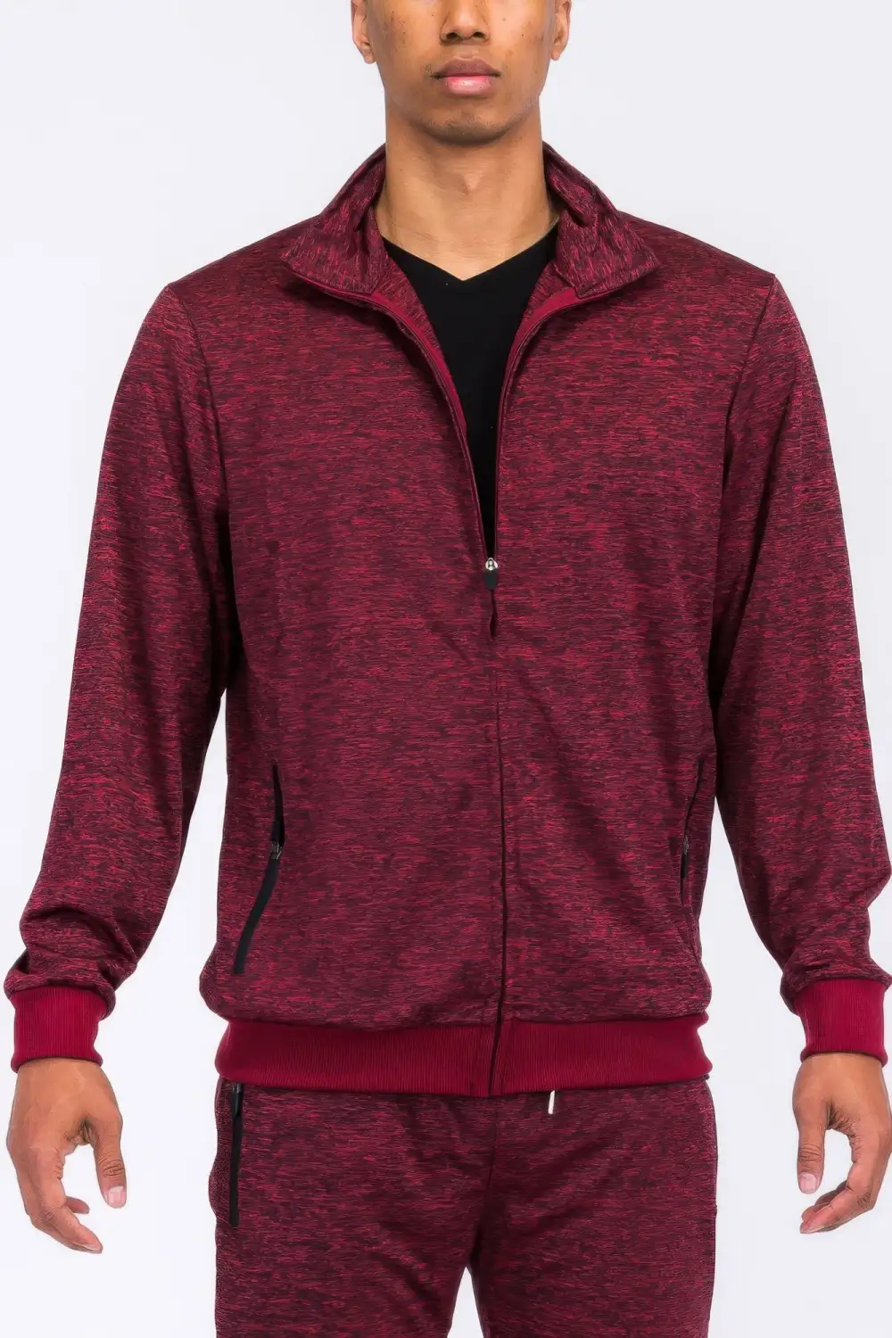 Marbled Finish Track Jacket
