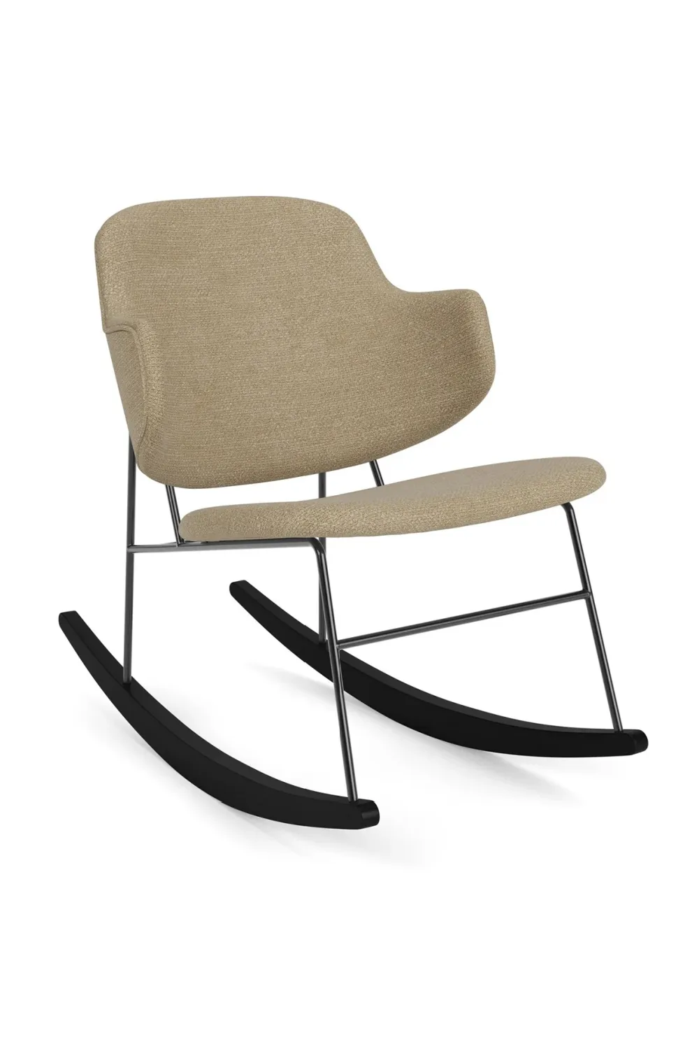 Upholstered Rocking Armchair
