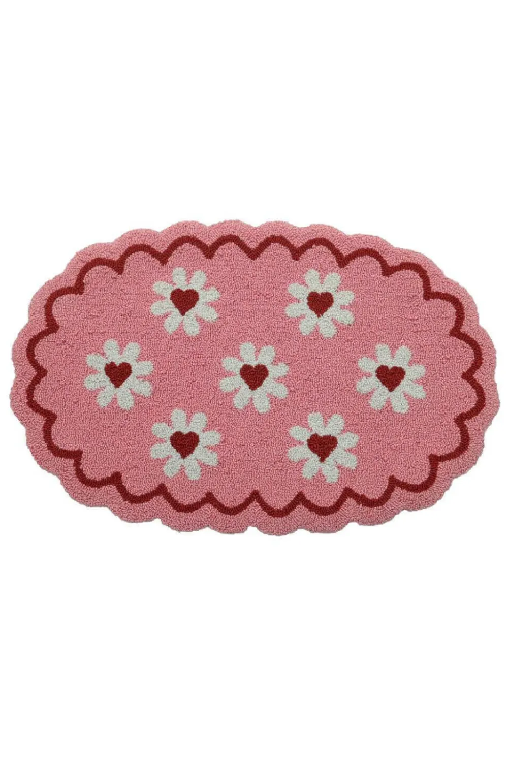 Bordered Welcome Motif PET Entryway Doormat