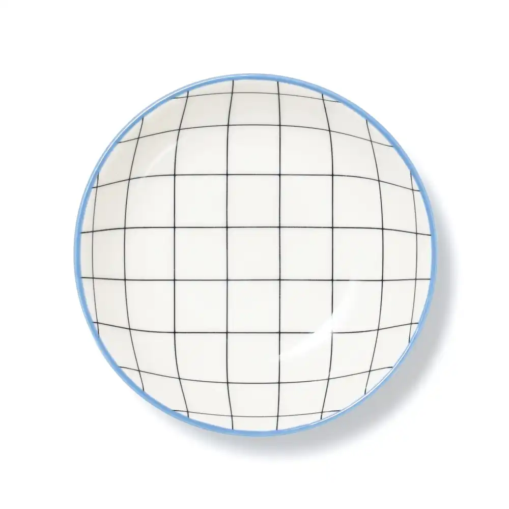 Deep Plate Windowpane for Everyday Dining