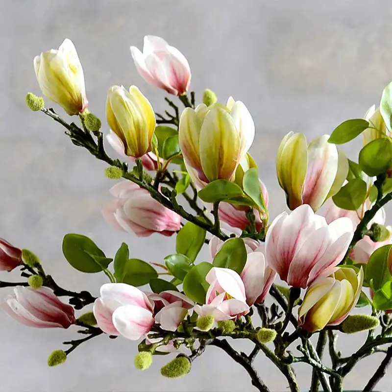Modern Floral Artificial Decorative Botanical Accent