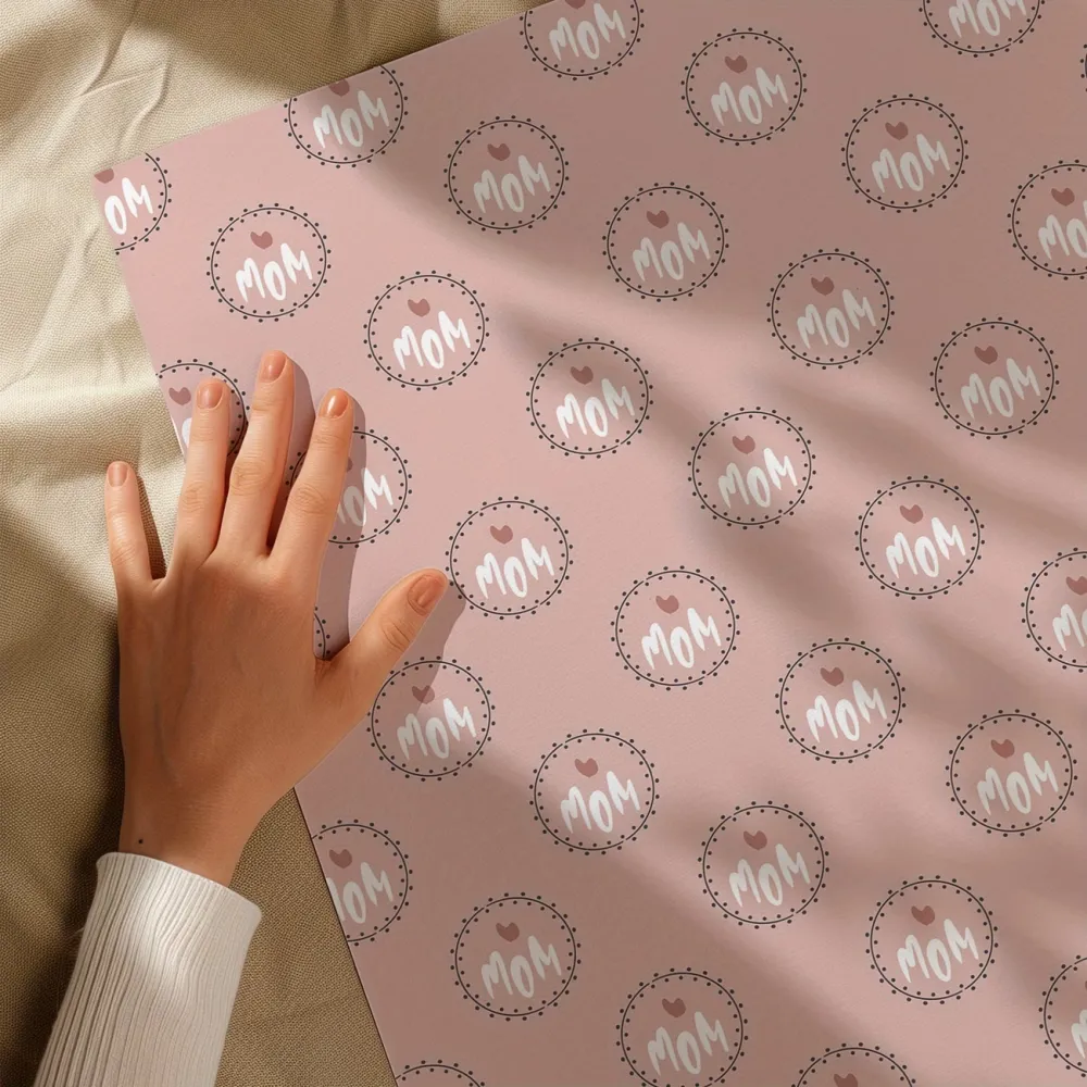 MOM Themed Gift Wrapping Paper