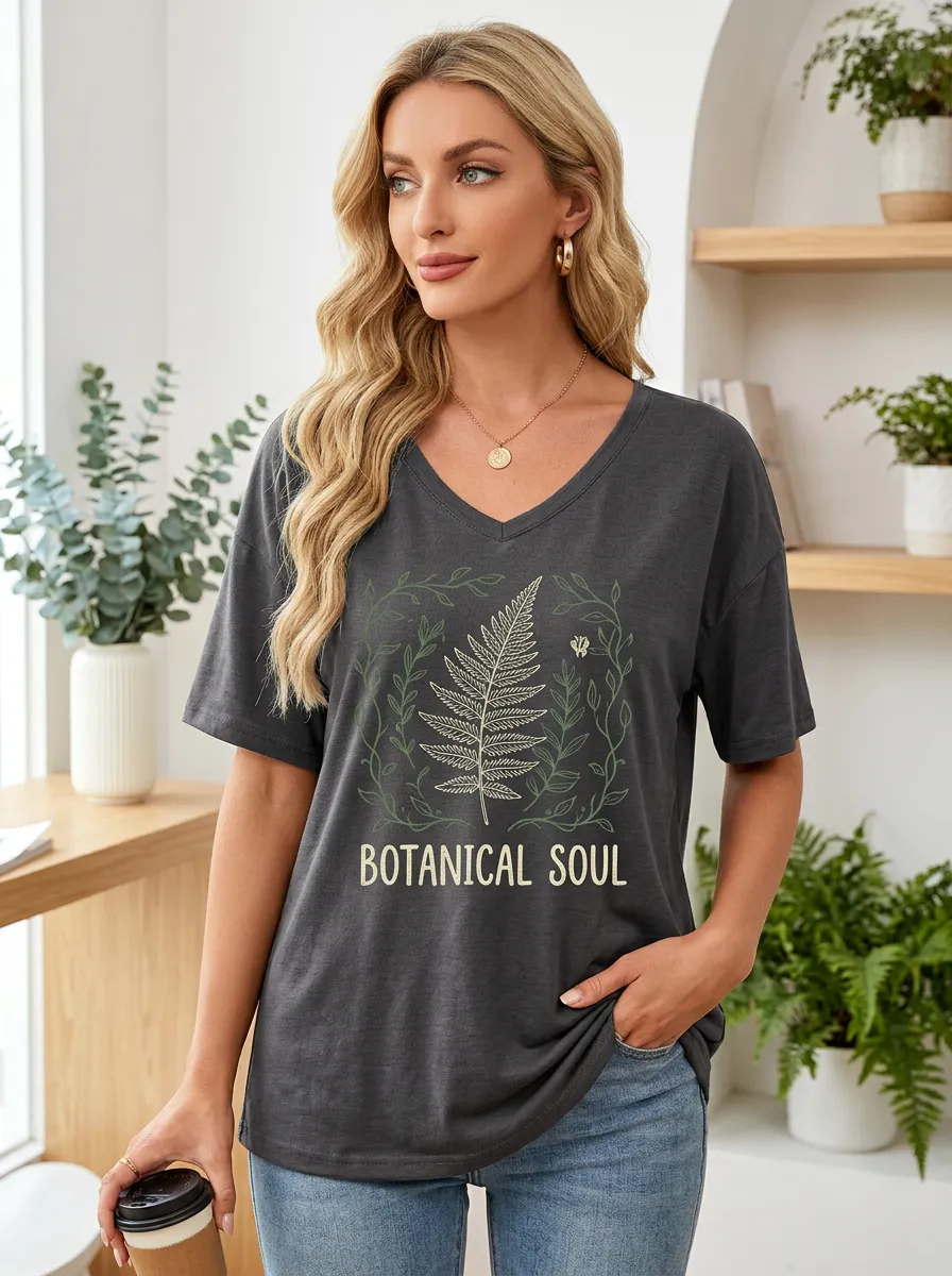 Botanical Soul Fern T-Shirt Everyday