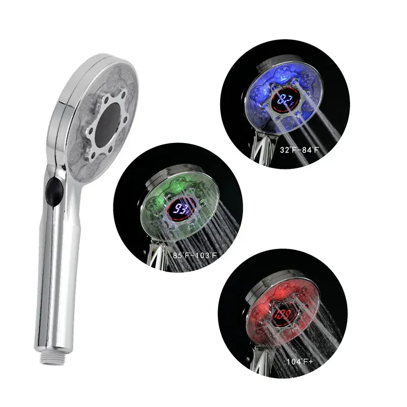 Shower Head with LED Light