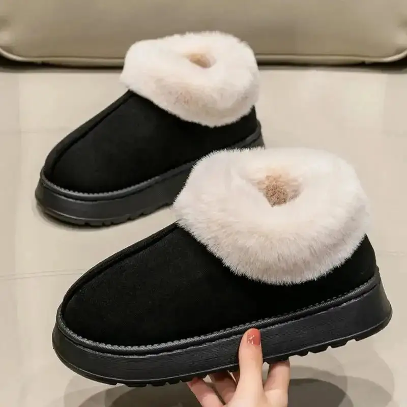 Cozy Platform Home Boots