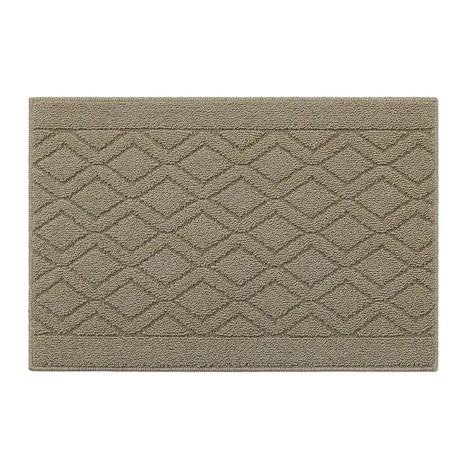 Wave Geometric Kitchen Mat