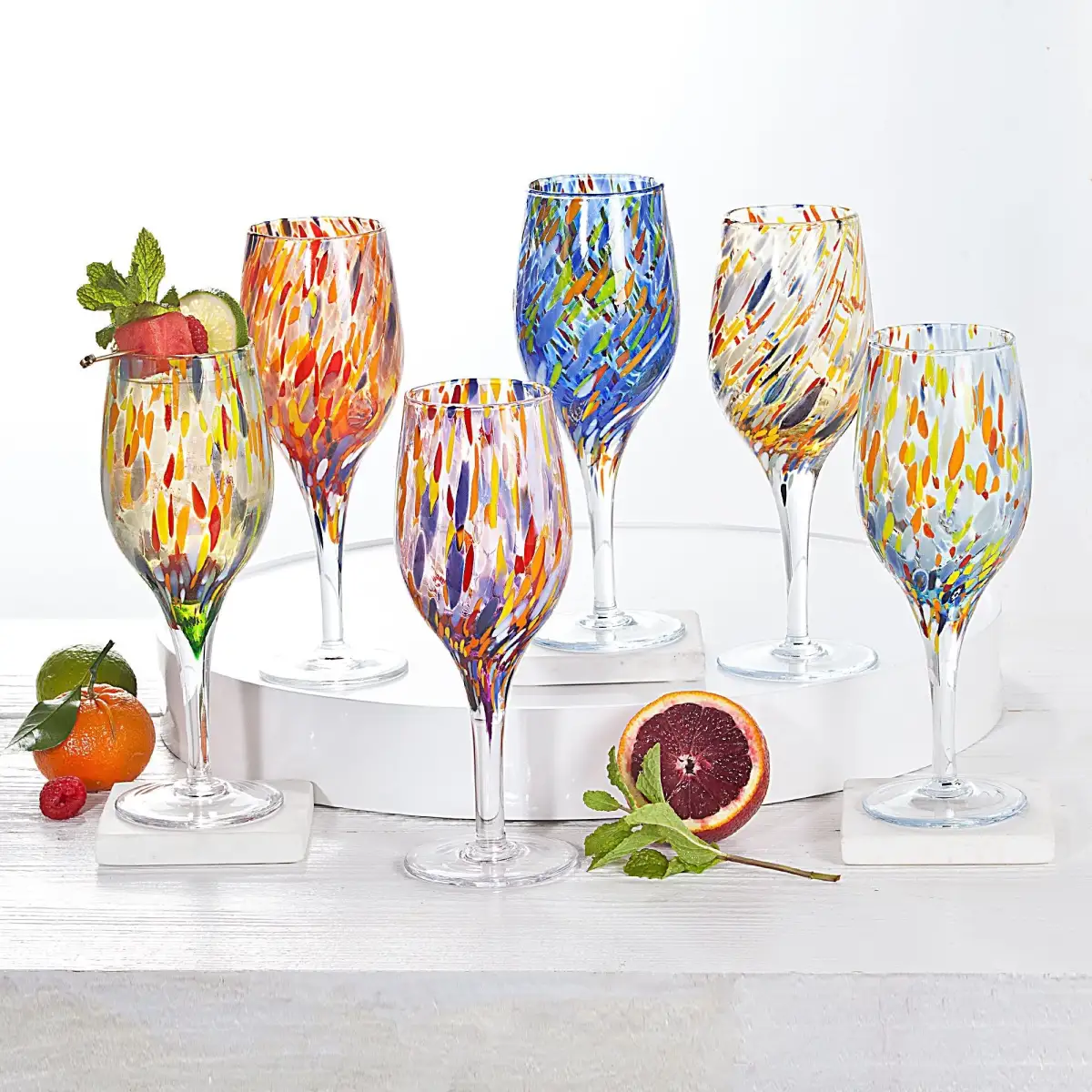 Minimal Decorative Wine Glass