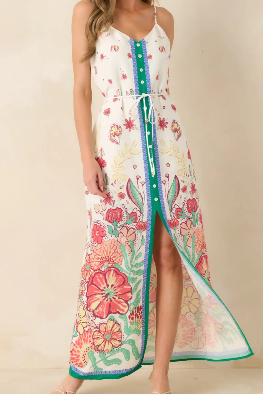 Floral Fantasy Maxi Dress