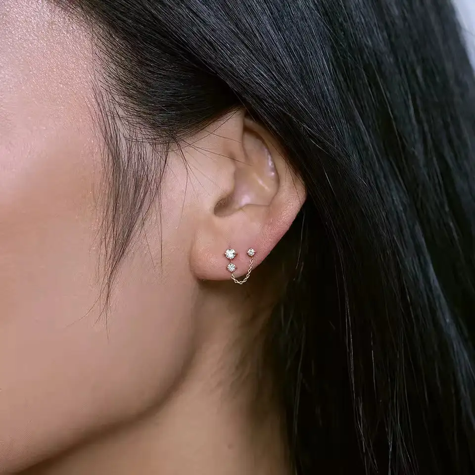 Star Drop Earrings