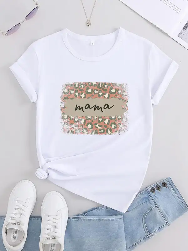 Refined Round-Neck Short-Sleeve Knit Cotton T-Shirt