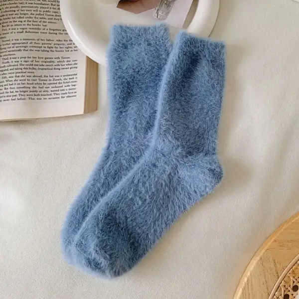 Plush Relaxed Knee High Socks
