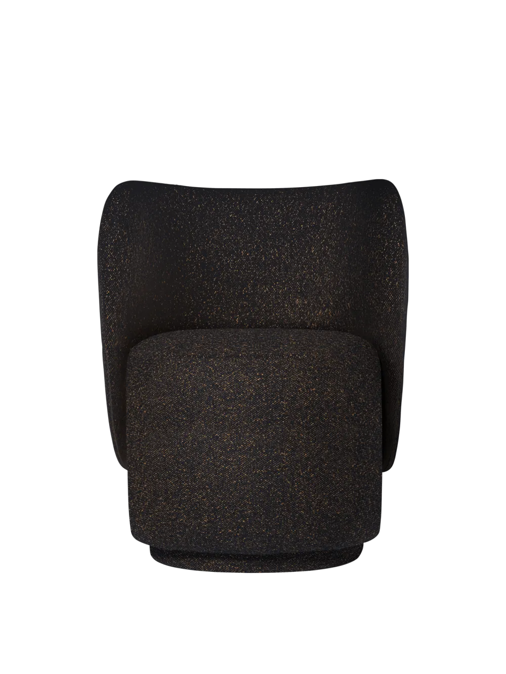 Swivel Wool Lounge Chair